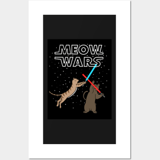 Meow Wars Posters and Art